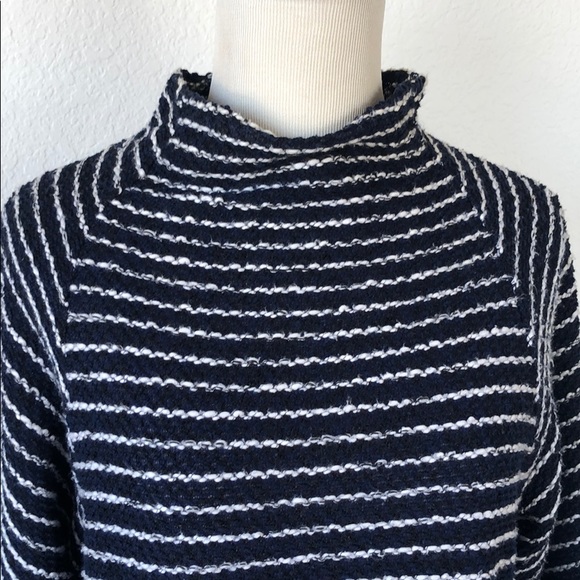 Zara Crop Top Wweater Turtleneck Quarter Sleeve - Picture 2 of 3